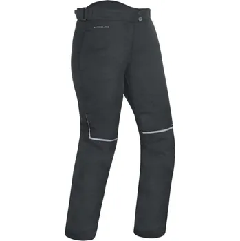 Moto kalhoty ZKRÁCENÉ kalhoty DAKOTA 2.0, OXFORD, dámské (černé) (Velikost: 16)