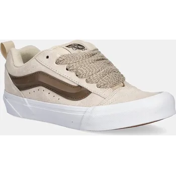 Pánská obuv Semišové tenisky Vans Knu Skool VN000D6ZCHW1 béžová 01X, EUR 37