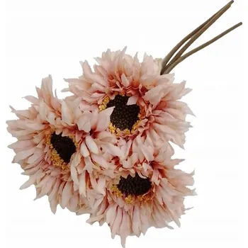 umělá květina UMĚLÁ KVĚTINA GERBERA 3 KS V: 26 cm RŮŽOVÁ