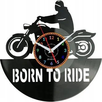 Hodiny Nástěnné hodiny Evevo černé 30 cm