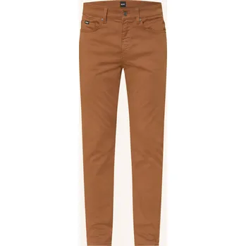 Pánské kalhoty Boss Pánské Kalhoty Delaware Slim Fit, hnědá, 32