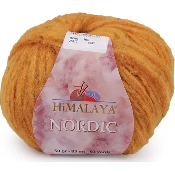 Příze Pletací příze Himalaya Nordic 50 g hořčicová 1 ks