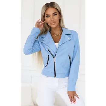 Dámská cargo bunda Dámská bunda NUMOCO 481-3 SVĚTLE MODRÁ XL