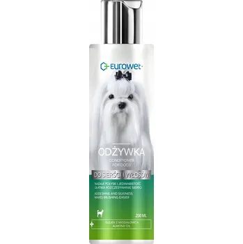 Kosmetika pro psa Kondicionér Eurowet 200 ml pro psy pro snadné rozčesávání
