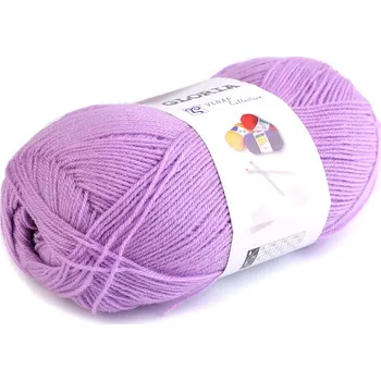 Příze Pletací příze Gloria 50 g fialová sv. 1 ks