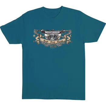 Pánské tričko INDEPENDENT triko - SFG Society S/S Heavyweight T-Shirt Galapagos Blue (155119) velikost: XXL