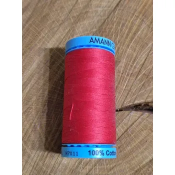 Nit Bavlněné nitě 400 m Etiketní barva 0501 Aurora Red