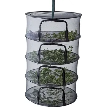Sušička potravin Sušící síť Clever Grow černá – 4 patra (černá)