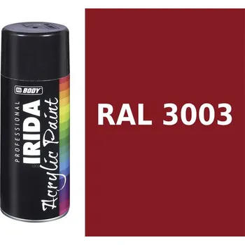 Barva ve spreji BODY IRIDA akrylátový sprej RAL 3003 400ml