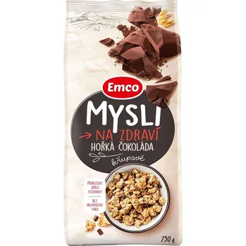 Emco Mysli na Zdraví Křupavé Hořká čokoláda