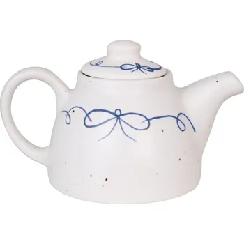 Konvice na čaj Strömshaga Čajová konvice VIOLA BOW, modrá Strömshaga