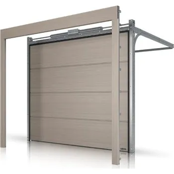 Přístřešek na auto Woodgrain, decocolor - 2500x2125 - S motorem - na garáž bez podlahy