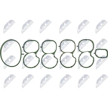 Spojovací materiál motoru Sada těsnění, koleno sacího potrubí NTY BKS-FT-000A