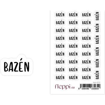 samolepka Fleppi Samolepky Bazén