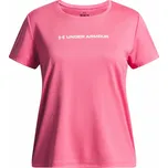 Under Armour UNDER ARMOUR Tech Wordmark Graphic SS Mädchen Shirt - 0 - růžová - L