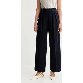 Dámské kalhoty Bavlněné kalhoty Forte Forte 14036.my.pants námořnická modř 59X, vel. 34