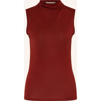 Cos Dámský Žerzejový Top, tmavě červená, 32