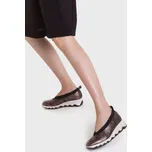 Wonders dámské baleríny na platformě Simón 10 C-7610 hnědé Velikost: 39