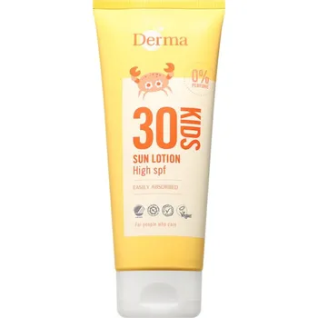 Přípravek na opalování Derma Kids dětské mléko na opalování SPF 30 200 ml