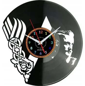 Hodiny Nástěnné hodiny Evevo černé 30 cm