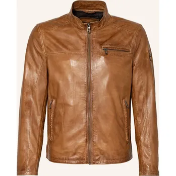 Milestone Pánská Kožená Bunda Ms-Marco, koňaková, 28
