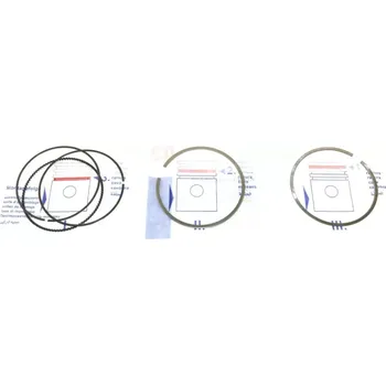 Píst motoru Sada pístních kroužků AUDI - SEAT - ŠKODA - VW - benzín (VAG 036198151H 03C198151A)