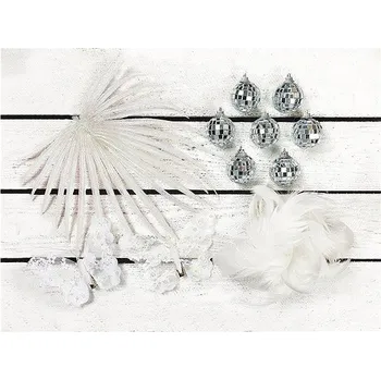 Vánoční dekorace LAALU Vánoční ozdoby - sada MOTÝLÍ TŘPYT, na stromky do 100 cm