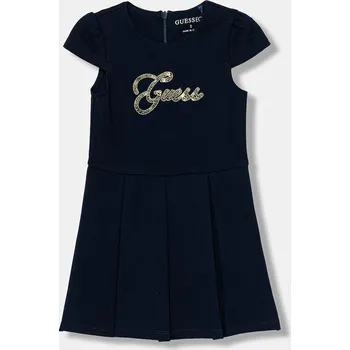 Dámské šaty Dívčí šaty Guess K5YK13.KAUH0.9BYA námořnická modř 59X, vel. 105-112