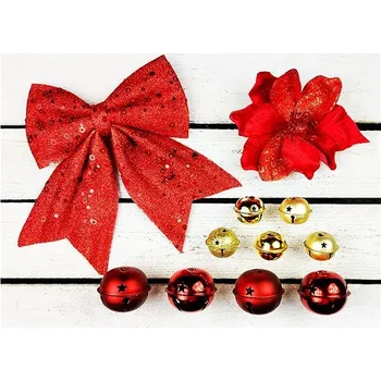 Vánoční dekorace LAALU Vánoční ozdoby - sada ROLNIČKA, na stromky do 100 cm