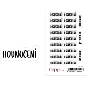 samolepka Fleppi Samolepky Hodnocení