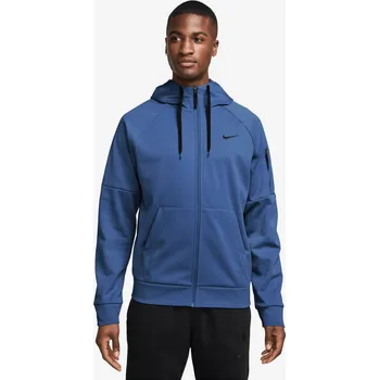 Pánská mikina Nike Therma tréninková mikina - 0 - modrá - L