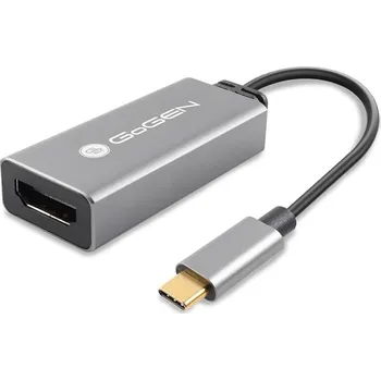 Redukce GoGEN USB-C HDMI, 4K 60Hz, M F, kovová Redukce