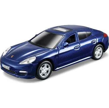 autíčko Maisto Porsche Panamera Turbo 1:43 modrá metalíza - expresní doprava