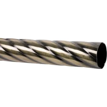 Tyč 25mm kroucená - mosaz 120 cm