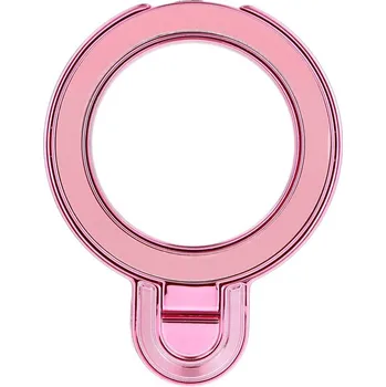 Náhradní kryt pro mobilní telefon Stojan na telefon Circle - nalepovací - růžový