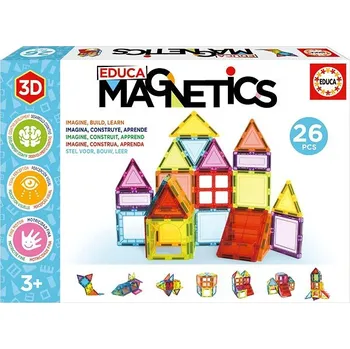 ostatní stavebnice EDUCA magnetická stavebnice Magnetics 26 dílků