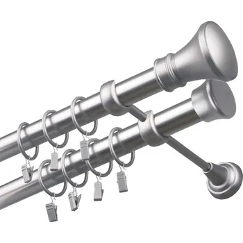 Garnýž Garnýž kovová 110 cm dvouřadá - dvojitá 25/25 Žezlo Satina
