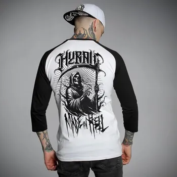 Pánské tričko tričko hardcore pánské - FAUCHEUSE - HYRAW - 253LS01 - XXL
