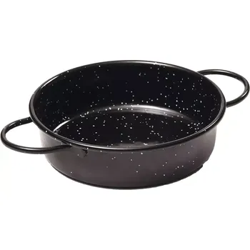 COMAS Servírovací pánev, smaltovaná, s držadly, délka: 232 mm, šířka: 165 mm