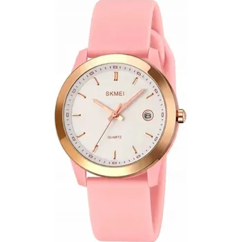 Hodinky Dámské hodinky / SKMEI / analogové / s řemínkem / datumovka / růžové / modré