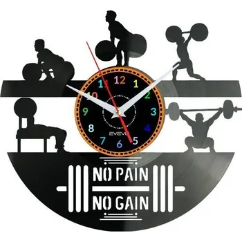 Hodiny Nástěnné hodiny Evevo černé 30 cm