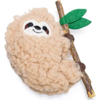 Hračka pro kočku Beeztees džungle matatabi lenochod béžová