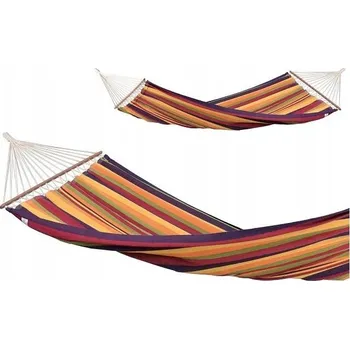 Houpací síť Houpací síť s tyčí Amazonas, vícebarevná, nosnost 150 kg, 210 x 140 cm