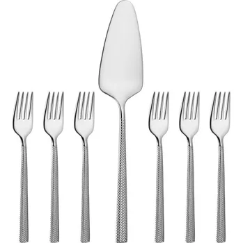 Příbor Sada vidliček na dort pro 6 osob s lopatkou HERA VILLA ITALIA