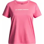 Under Armour UNDER ARMOUR Tech Wordmark Graphic SS Mädchen Shirt - 0 - růžová - XL