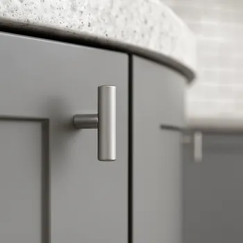 Nábytkové kování Interex Úchytka knopka RELING / Chrom matný