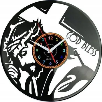 Hodiny Nástěnné hodiny Evevo černé 30 cm