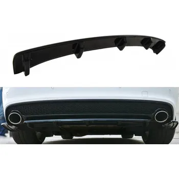 Nárazník Maxton Design splitter pod zadní nárazník s žebrováním pro Audi A5 S-line facelift (2011-2015)