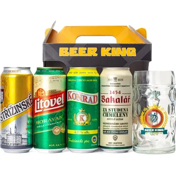 Beerking sada ležáků a půllitrem