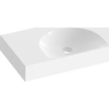 Umyvadlo Ravak Lite umyvadlo 80x45 cm obdélníkový nábytkový bílá XJX01380000